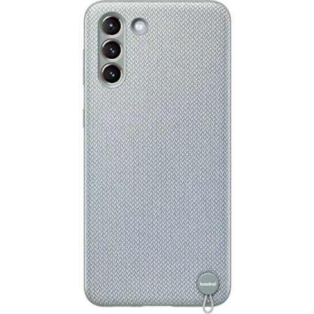 Чехол для Samsung Galaxy S21+ SM-G996 Kvadrat Cover мятно-серый