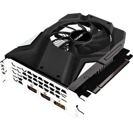 Видеокарта Gigabyte GeForce GTX 1650 4096Mb, Mini ITX OC 4G (GV-N1650IXOC-4GD) DP, 2xHDMI, Ret