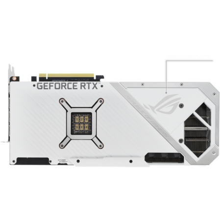 Видеокарта ASUS GeForce RTX 3080 10240Mb, Strix White V2 O10G (ROG-Strix-RTX3080-O10G-White-V2) 2xHDMI, 3xDP, Ret