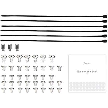 Корпус ATX Miditower Ocypus Gamma C60 WH White