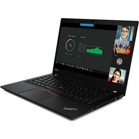 Ноутбук Lenovo ThinkPad T14 Gen 1 Core i5 10210U/8Gb/256Gb SSD/14" FullHD/Win10Pro Black