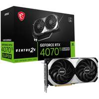 Видеокарта MSI GeForce RTX 4070 Ti Super 16384Mb, Ventus 2X 16G (RTX 4070 Ti Super 16G Ventus 2X ) 1xHDMI, 3xDP, Ret