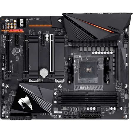 Материнская плата Gigabyte B550 AORUS Pro Socket-AM4 AMD B550 4xDDR4, 6xSATA3, RAID, 2xM.2, 3xPCI-E16x, 5xUSB3.2, 1xUSB3.2 Type C, HDMI, Glan, ATX Ret