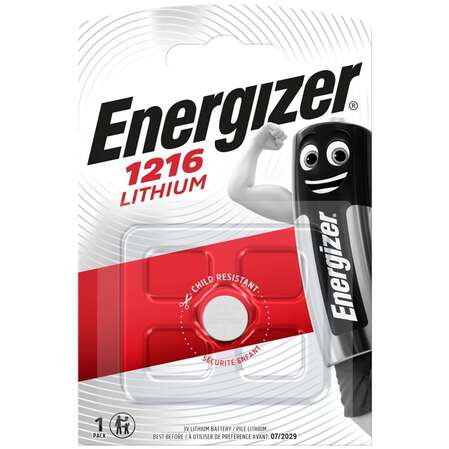 Батарейки Energizer CR1216 1шт