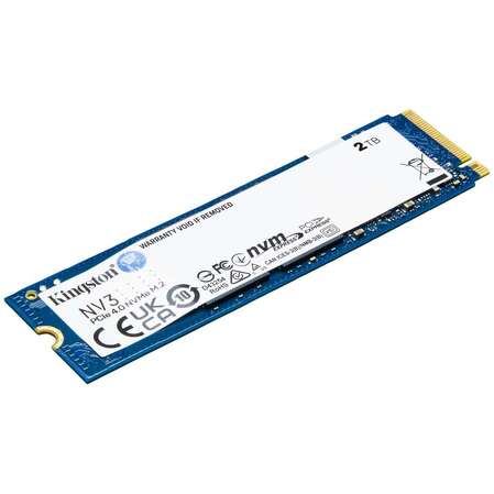 Внутренний SSD-накопитель 2000Gb Kingston NV3 SNV3S/2000G M.2 2280 PCIe NVMe 4.0 x4