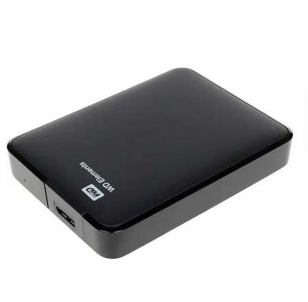 Внешний жесткий диск 2.5" 4Tb WD Elements Portable WDBU6Y0040BBK-WESN USB3.0 Черный