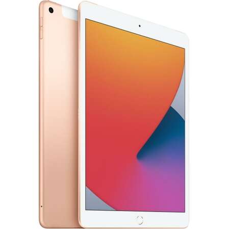 Планшет Apple iPad (2020) 128Gb Wi-Fi + Cellular Gold (MYMN2RU/A)