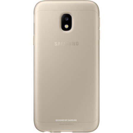 Чехол для Samsung Galaxy J3 (2017) SM-J330F Jelly Cover золотистый 