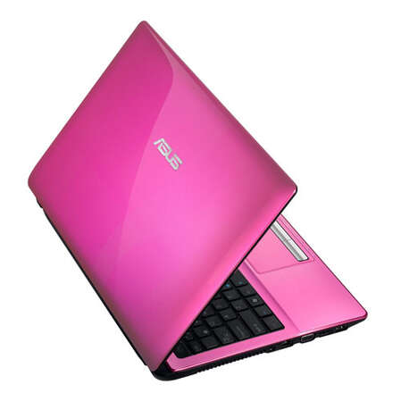 Ноутбук Asus K53Sj Core i3 2310M/4Gb/320Gb/DVD/NV 520M 1G/Wi-Fi/BT/15.6"HD/Win 7 HB64 pink