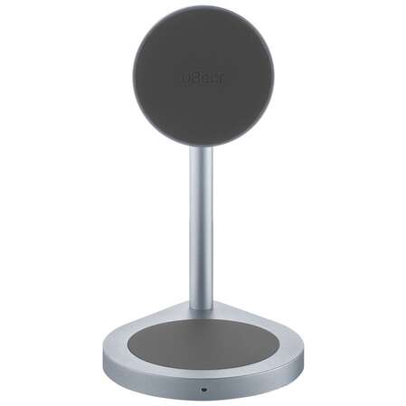 Беспроводная зарядная панель 2 в 1 Для IPhone, Airpods uBear Stage 30W Grey