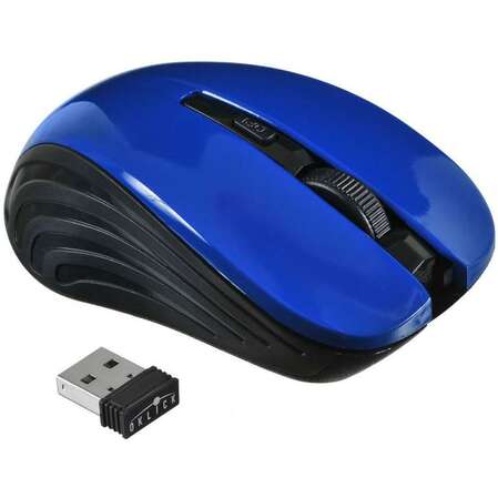 Мышь беспроводная Oklick 545MW Black/Blue Wireless