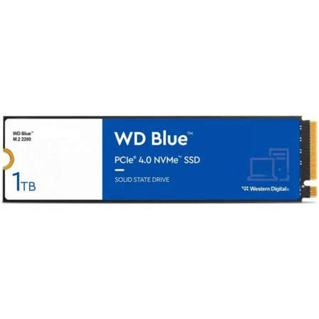 Внутренний SSD-накопитель 1000Gb Western Digital Blue SN5100 (WDS100T5B0E) M.2 2280 PCIe NVMe 4.0 x4