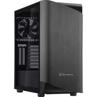 Корпус ATX Miditower Silverstone Seta A1 SST-SEA1TB-G Titanium/Black