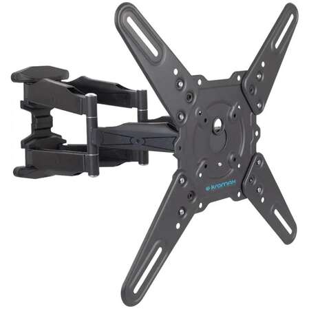 Кронштейн наклонно-поворотный Kromax ATLANTIS-45 22-65' до 45кг Vesa до 400x400 black