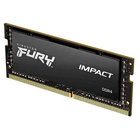 Модуль памяти SO-DIMM DDR4 16Gb PC25600 3200Mhz Kingston Fury Impact (KF432S20IB/16)