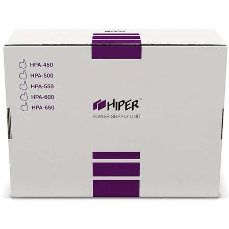 Блок питания 550W HIPER HPA-550