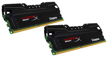Модуль памяти DIMM 8Gb 2x4Gb KIT DDR3 PC17000 2133MHz Kingston HyperX XMP Beast Series (KHX21C11T3K2/8X)