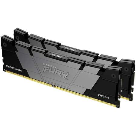 Модуль памяти DIMM 32Gb 2х16Gb DDR4 PC28800 3600MHz Kingston Fury Renegade Black (KF436C16RB12K2/32)