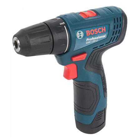 Аккумуляторная дрель-шуруповерт Bosch GSR 120-LI (АКБx2Ah и ЗУ) 06019G80F1