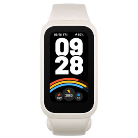 Фитнес-трекер Xiaomi Smart Band 9 Active RU Beige/White