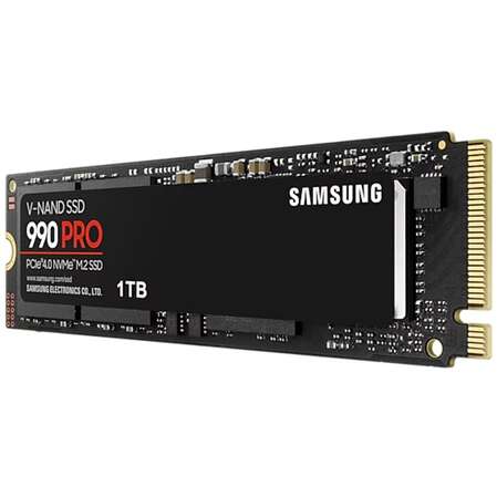 Внутренний SSD-накопитель 1000Gb Samsung 990 Pro (MZ-V9P1T0BW) M.2 2280 PCI-E 4.0 x4