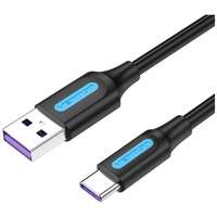 Кабель USB-A 2.0 - Type C 0.5м. Vention (CORBD) 5A