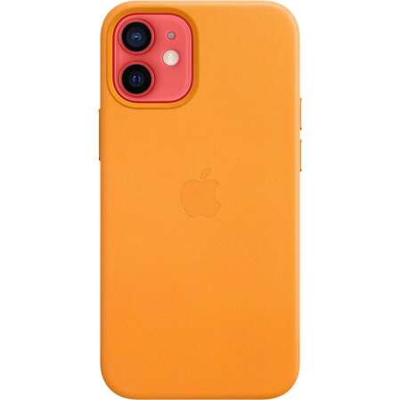 Чехол для Apple iPhone 12 mini Leather Case with MagSafe California Poppy