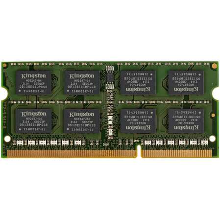 Модуль памяти SO-DIMM DDR3L 8Gb PC12800 1600Mhz Kingston (KVR16LS11/8WP)