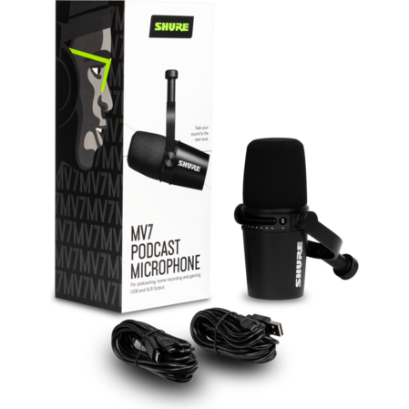 Микрофон  Shure MV7+-K