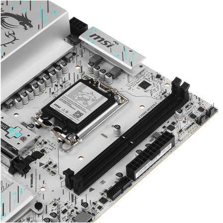 Материнская плата MSI H810M Gaming WIFI6E Soc-1851 2xDDR5, 4xSATA3, 1хM.2, 1xPCI-E16x, 2xUSB3.2, 1xUSB3.2 Type C, DP, HDMI, WiFi, 5Glan, mATX