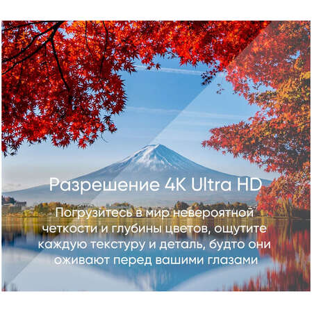 Телевизор 43" Shivaki US43H3501 (4K UHD 3840x2160, Smart TV) серебро