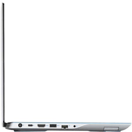 Ноутбук Dell G3 3590 Core i7 9750H/16Gb/1Tb+256Gb SSD/NV GTX1660Ti 6Gb/15.6" FullHD/Linux White