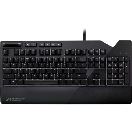 Клавиатура Asus ROG Strix Flare Silent (Cherry MX Silent Red)  Black