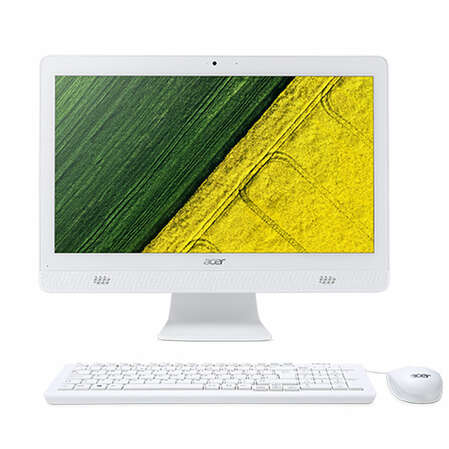 Моноблок Acer Aspire C20-720 19.5"HD+ C J3060/4Gb/1Tb/HDG/DVDRW/Win10 белый