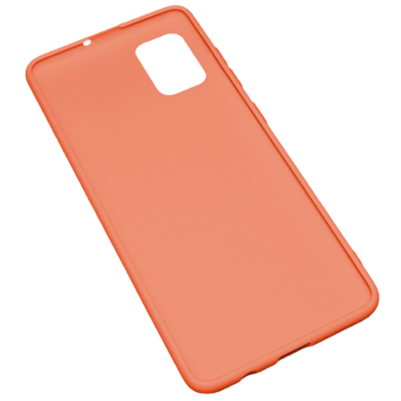 Чехол для Samsung Galaxy A71 SM-A715 Zibelino Soft Matte оранжевый