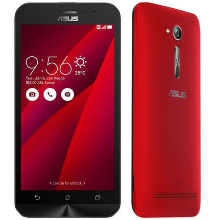 Смартфон ASUS ZenFone Go ZB500KG 8GB 3G 5" Dual Sim Red