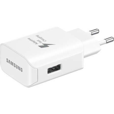 Сетевое зарядное устройство Samsung EP-TA300CWEGRU 2.1A, с кабелем USB Type C, белое