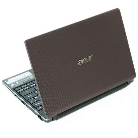 Нетбук Acer Aspire One AO721-12B8cc AMD K125/2Gb/160GB/WiFi/Cam/11.6"/Win 7 Starter/brown (LU.SB208.002)