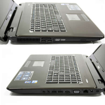 Ноутбук Asus K72F Core i3 380M/3Gb/320Gb/DVD/Wi-Fi/17.3"/bt/Win 7 HB 64