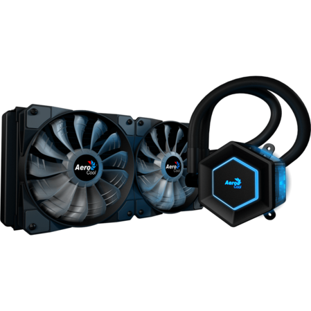 Система водяного охлаждения AeroCool P7-L240 S775/1150/1155/S1151/1366/2011/2066, FM2/FM1/AM4/AM3+/AM3/AM2+/AM2)