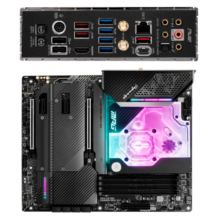 Материнская плата MSI MPG X570S Carbon EK X Socket-AM4 AMD X570 4xDDR4, 8xSATA3, RAID, 4xM.2, 2xPCI-E 16x, 7xUSB 3.2, 1xUSB 3.2 Type C, HDMI, WiFi, 2.5GLAN ATX Ret