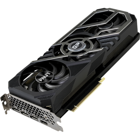 Видеокарта Palit GeForce RTX 3070 Ti 8192Mb, Gaming Pro (NED307T019P2-1046A) HDMI, 3xDP, Ret 