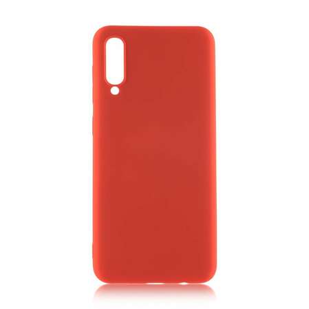 Чехол для Samsung Galaxy A50 (2019) SM-A505 Brosco Softrubber\Soft-touch красный
