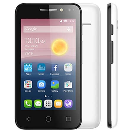 Смартфон Alcatel One Touch 4034D Pixi 4 White