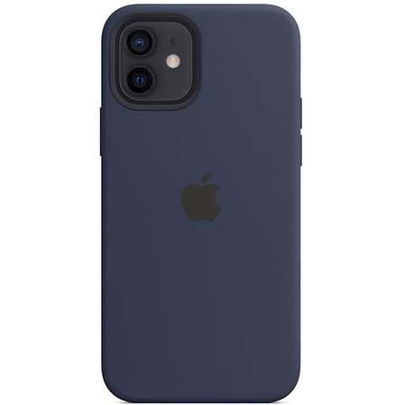 Чехол для Apple iPhone 12\12 Pro Silicone Case with MagSafe Deep Navy