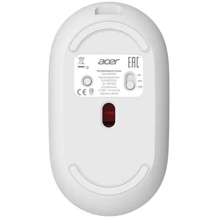 Мышь беспроводная Acer OMR301 White Bluetooth Wireless