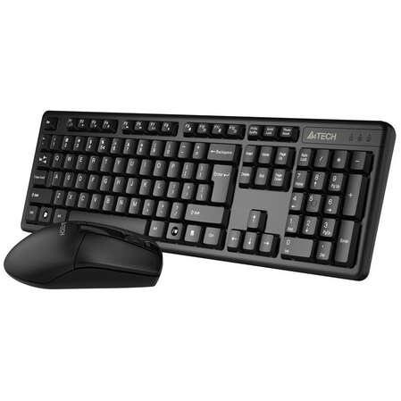 Клавиатура+мышь A4Tech 3330N Black USB