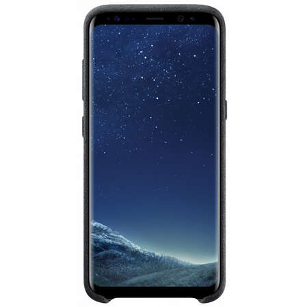 Чехол для Samsung Galaxy S8+ SM-G955 Alcantara Cover, черный
