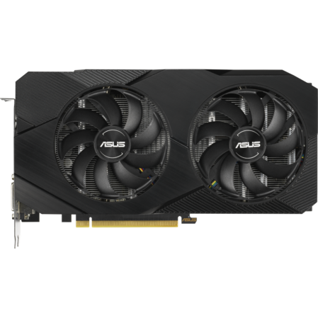 Видеокарта ASUS GeForce GTX 1660 Ti 6144Mb, Dual-GTX1660TI-O6G-Evo DVI-D, 2xHDMI, DP Ret