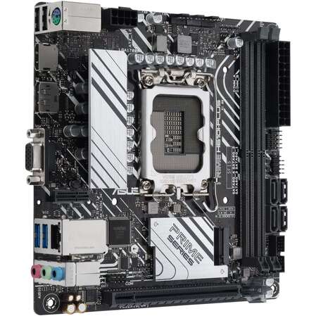 Материнская плата ASUS Prime H610I-Plus-CSM H610 Socket-1700 2xDDR5, 4xSATA3, 1xM.2, 1xPCI-E16x, 2xUSB3.2, D-Sub, DP, HDMI, Glan, mini-ITX